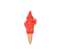 FISURA - Autorriego para macetas Original. Riego automático con Forma de gnomo. Riego para Plantas de Interior con Capacidad de 100 mililitros. Material: Terracota. (Rojo)