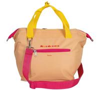 Fisura - Bolsa térmica porta alimentos original “No me da la vida”. Bolsa comida de 9 L con correa ajustable. Fiambrera almuerzo isotérmica. 26 x 20 x 25 cm.