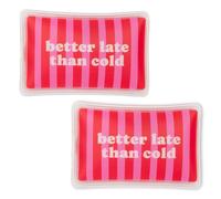 Fisura - Calentador de Manos Original “Better Late”. Mini calienta Manos Gel Original. Calentador de Bolsillo Reutilizable. Actividades al Aire Libre. 2 Unidades