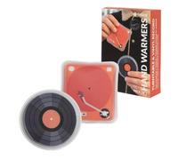 Fisura - Calentador de Manos Original “Tocadiscos y Vinilo”. Mini calienta Manos Gel Original. Calentador de Bolsillo Reutilizable. Actividades al Aire Libre. 2 Unidades.