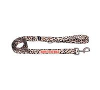 Fisura - Correa de Perro Original “Born to be Wild”. Correa para Perros pequeños y medianos. Cuerda de Paseo de Nylon Resistente con mosquetón. Agarre Suave. 2,5 cm x 120 cm.