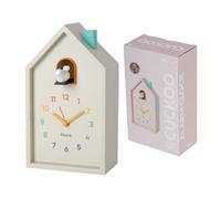 Fisura - Despertador Cuco casita Multicolor. Despertador analógico Original. Despertador de Agujas con botón de Snooze y luz. 3 Pilas AA (no Incluidas)