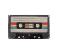 Fisura - Felpudo Original “Cinta Casete” de Coco con Base Antideslizante de PVC. Felpudo Entrada casa. Pintado a Mano. Medidas:70 x 40. Color: Varios.