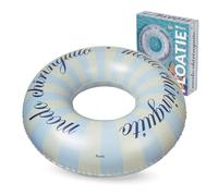 Fisura - Flotador Hinchable Original. Flotador 120 cm con válvula de Seguridad para inflado y desinflado rápido. Anillo de natación Piscina o Playa.
