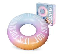 Fisura - Flotador Hinchable Original. Flotador 120 cm con válvula de Seguridad para inflado y desinflado rápido. Anillo de natación Piscina o Playa.