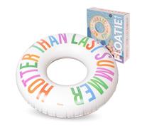 Fisura - Flotador Hinchable Original. Flotador 120 cm con válvula de Seguridad para inflado y desinflado rápido. Anillo de natación Piscina o Playa.