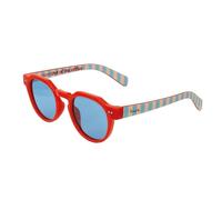 Fisura - Gafas de sol mujer originales “Out of the office”. Gafas de sol polarizadas para mujer azul. Incluye gamuza, estuche y caja metálica. Regalo original.