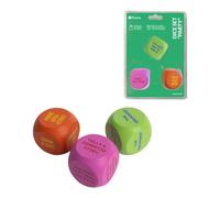 Fisura - Juego de Dados de Fiesta. Juego de Dados Original. Juego Divertido para Fiesta. Dados de Madera con Mensajes Originales. Juego de Mesa Creativo para Fiestas.