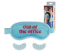Fisura - Kit antifaz y parches de ojos “Office”. Antifaz de gel frío.