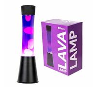 Fisura Lámparas de Lava Magma Grande | Lámpara de Lava Original (Negro y morado)