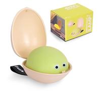 Fisura - Luz nocturna infantil “Pistacho”. Lampara de noche infantil original con temporizador y control de luz táctil. 2 modos de iluminación. Lampara bebe noche quitamiedo. Regalo para niños.