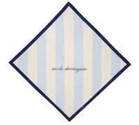 Fisura - Pañuelo cuello mujer original “Modo chiringuito". Bandana multiusos para el cuello, cabeza o bolso azul. 70 cm x 70 cm. Regalo para mujer