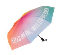 Fisura - Paraguas plegable original. Paraguas mujer pequeño automático. Tamaño de viaje. Resistente al viento. 96 cm de diámetro abierto.
