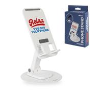 Fisura - Soporte móvil Mesa Plegable Original “Your Phone”. Soporte teléfono de Mesa Plegable. con Base Antideslizante. Compatibilidad Universal con iPhone,Samsung, Huawei, Xiaomi Redmi.