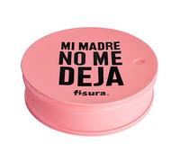 Fisura - Tapa vasos antidroga. Protector de bebida original Cubierta para bebidas reutilizable. Protección de vaso antiderrame hecho de silicona BPA free. (3 unidades, Mi madre, Rosa)