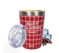 Fisura - Vaso termo original “Five minutes”.Taza de café 310 ml.