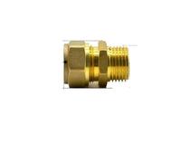 Fit 12/16mm ID/OD PEX-AL-PEX Tube x 1/2" BSPP Male Brass Pipe Fitting Coupling Connector Plumbing Fittings