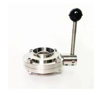 Fit 133mm 5.25" Pipe OD Butt Welding Flow Control Valve SUS 304 Stainless Beer Brewing Home