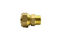 Fit 14/18mm ID/OD PEX-AL-PEX Tube x 1/2" BSPP Male Brass Pipe Fitting Coupling Connector