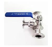 Fit 32mm 1-1/4" Pipe OD x 1.5" Tri Clamp T-Port Ball Valve SUS 304 Stainless Beer Brewing Home
