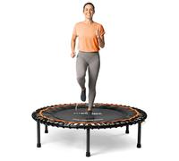 Fit Bounce Pro XL Rebounder Mini Trampolín Silencioso con Cuerda Elástica Aparato para Ejercicio Cardiovascular Salto de. Incluye DVD y Bolsa de Almacenamiento.