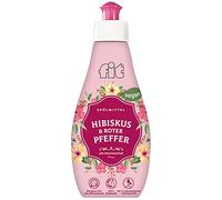 Fit Detergente para lavavajillas, edición especias, aroma de hibisco y pimienta roja, 400 ml