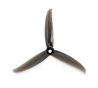Fit For 2 Pairs of Vannystyle 5136-3 Three Leaf Racing Propeller FPV Model Aircraft Accessories(Midnight Black)