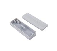 Fit For Flip Propellers Portable Dustproof Case Shock Absorbing Plastic Protective Case,For Flip Accessories Storage Case(Grey)