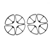 Fit For KY102 Optical Flow Obstacle Avoidance RC Drone Quadcopter Spare Parts Propeller Props/Protective Frame(Red)