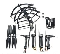Fit For SJR/C F22 F22S RC Drone Accessories Propellers Guard Landing Skid Parts, Used for Blades(Yellow)