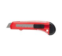 Fit For The Job: cúter multiusos bloqueable de 9 mm con hoja retráctil ajustable mediante un botón para bricolaje y manualidades, con 12 secciones desechables de acero inoxidable