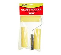 Fit For The Job Juego de rodillo y marco de espuma triple de 7 pulgadas para pintura de bricolaje con pinturas de emulsión en paredes y techos, 7 pulgadas