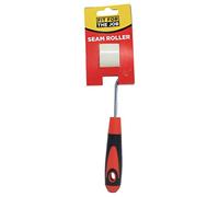 Fit For The Job Rodillo para costuras de papel tapiz para alisar y presionar los bordes del papel tapiz junto con un mango ergonómico de fácil agarre