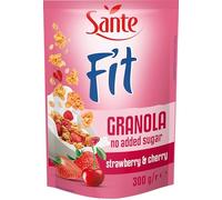 Fit Granola Raspberry Strawberry No Added Sugar 300g