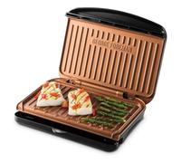 Fit Grill Copper Medium George Foreman 25811-56 - 2 en 1 - Almacenamiento prctico - Performance & Premium Design - Fcil limpieza