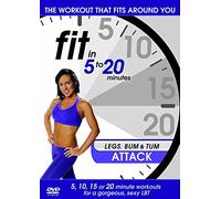 Fit in 5 to 20 Minutes - Legs Bum and Tum Attack [Reino Unido] [DVD]