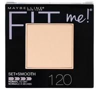Fit Me Mate Y sin Poros Polvo Número 120 ,Clásico Marfil, 9G, Pack De 1