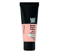 MAYBELLINE New-York - Fond de Teint Fluide Fit Me Matte and Poreless - Peaux normales à grasses - teinte : 130 Buff Beige - 30 ml (Paquete de 1)