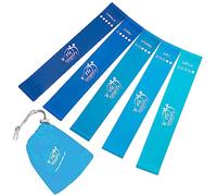 Fit Simplify Bandas de ejercicio de resistencia para entrenamiento, con guía de instrucciones y bolsa de transporte, juego de 5