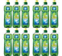 fit Spülmittel Karton original - 12 x 500 ml II fit original Geschirrspülmittel flüssig (12 x 500 ml), biologisch abbaubares Spülmittel, höchste Spülkraft und sparsamer Verbrauch, nachhaltig & vegano