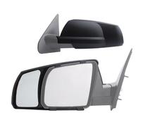 Fit System 81300 Snap-on Black Towing Mirror for Toyota Tundra/Sequoia - Pair by Fit System