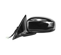 Fit System - Espejo lateral del conductor 68602N para Infiniti G35 Sedán, G35x Sedán, negro con cubierta PTM, sin memoria, plegable, potencia térmica