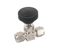 Fit Tube O.D 16mm 304 Stainless Steel Shut Off Valve Flow Control Needle Valve Compression Fitting HTEJFUXQE