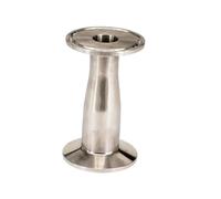 Fit Tube O.D 25mm-19mm Tri Clamp 3.8 cm Ferrule O.D 50.5mm 304 Reductor de montaje de tubería de acero inoxidable 304