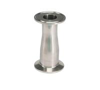 Fit Tube O.D 32mm-25mm Tri Clamp 3.8 cm Ferrule O.D 50.5mm 304 Reductor de montaje de tubería de acero inoxidable 304