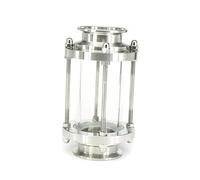 Fit Tube OD 51 mm Tri Clamp 5.1 cm Ferrule 64mm 304 Acero Inoxidable Montaje Flujo Mira Vidrio Para Homebrew Diario Producto