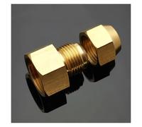 Fit Tube OD 8mm To M14 Metric Female Thread Brass Flare Pipe Fitting Connector HSMXNEONJB