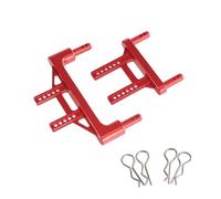 Fit Universal Compatible con 1:14 Q130 RC RC Car SHILL Pillar Cuerpo PILLA DE Fija Accesorios de Piezas de Metal(Red)