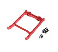 Fit Universal Compatible con MN 1 12 MN128 MN86 G500 RC Piezas de fijación del Parachoques Delantero Accesorios de Metal mejorados(Red)