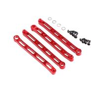 Fit Universal Compatible con MN 1 12 MN168 LC79 MN78 MN82 RC Car CHASIS Metal Chassis SEXADO ACTUDA DE LA CARRCELACIÓN DE LA CURSIÓN del LINKAJE del LINKAJE del ABSOJO REEMPLAZO(Red)